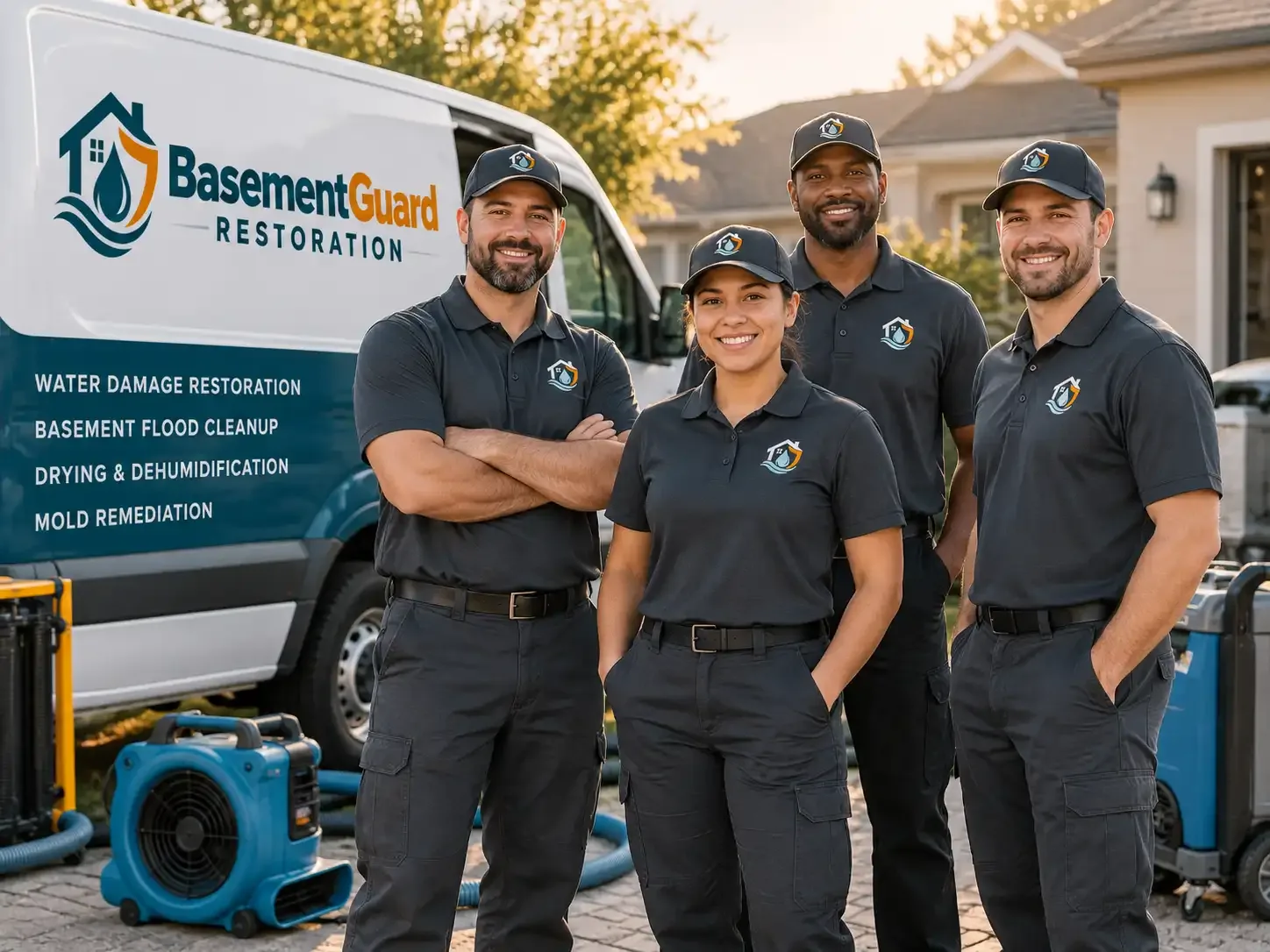 Basement Water Damage Restoration company in Sebastian, TX
